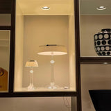Versailles Modern Curved Glass Table Lamp for Bedroom and Office Task Lighting