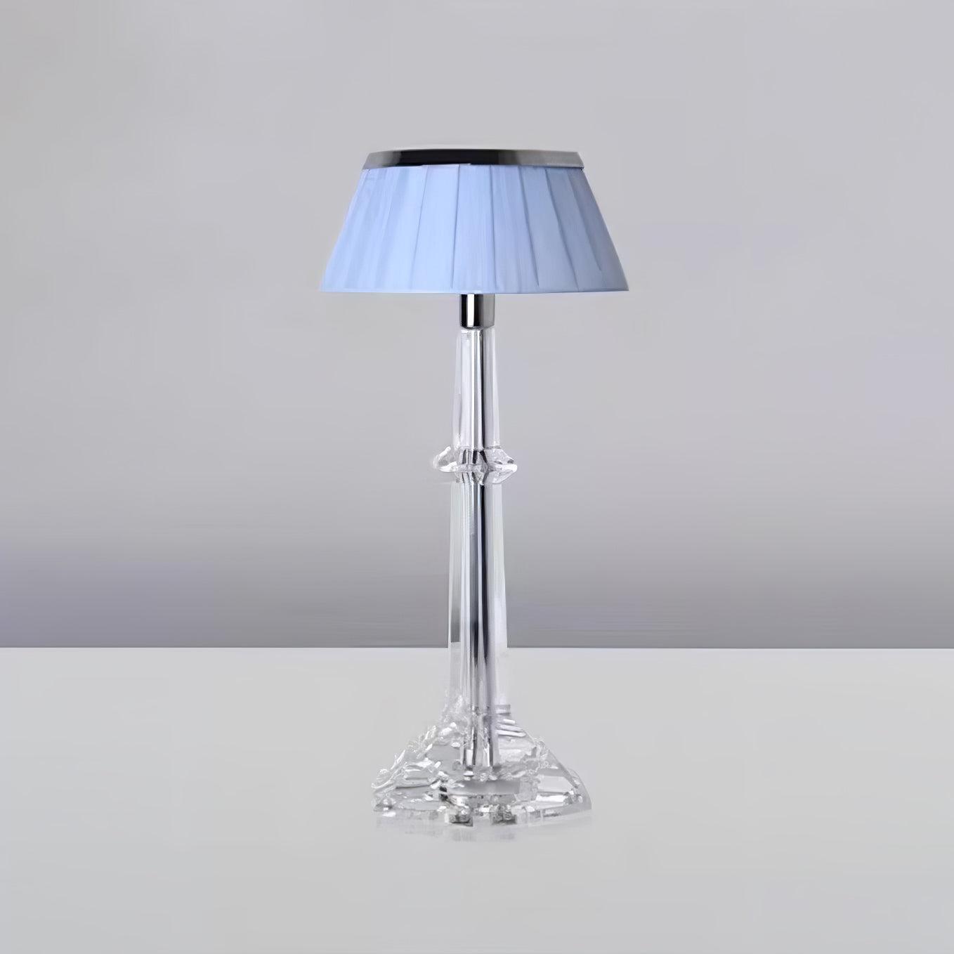 Versailles Modern Curved Glass Table Lamp for Bedroom and Office Task Lighting