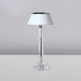 Versailles Modern Curved Glass Table Lamp for Bedroom and Office Task Lighting