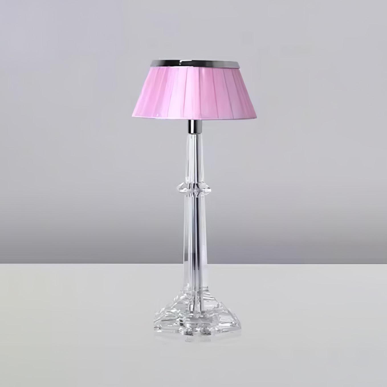 Versailles Modern Curved Glass Table Lamp for Bedroom and Office Task Lighting