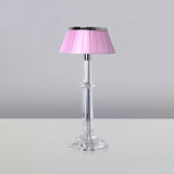 Versailles Modern Curved Glass Table Lamp for Bedroom and Office Task Lighting