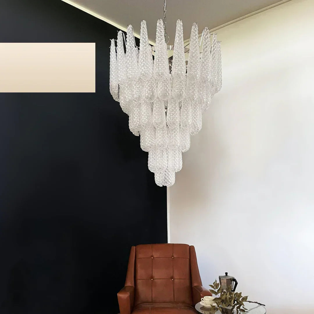luxury-vintage-murano-glass-petals-drop-chandelier-elegant-transparent-glass-pendant-light