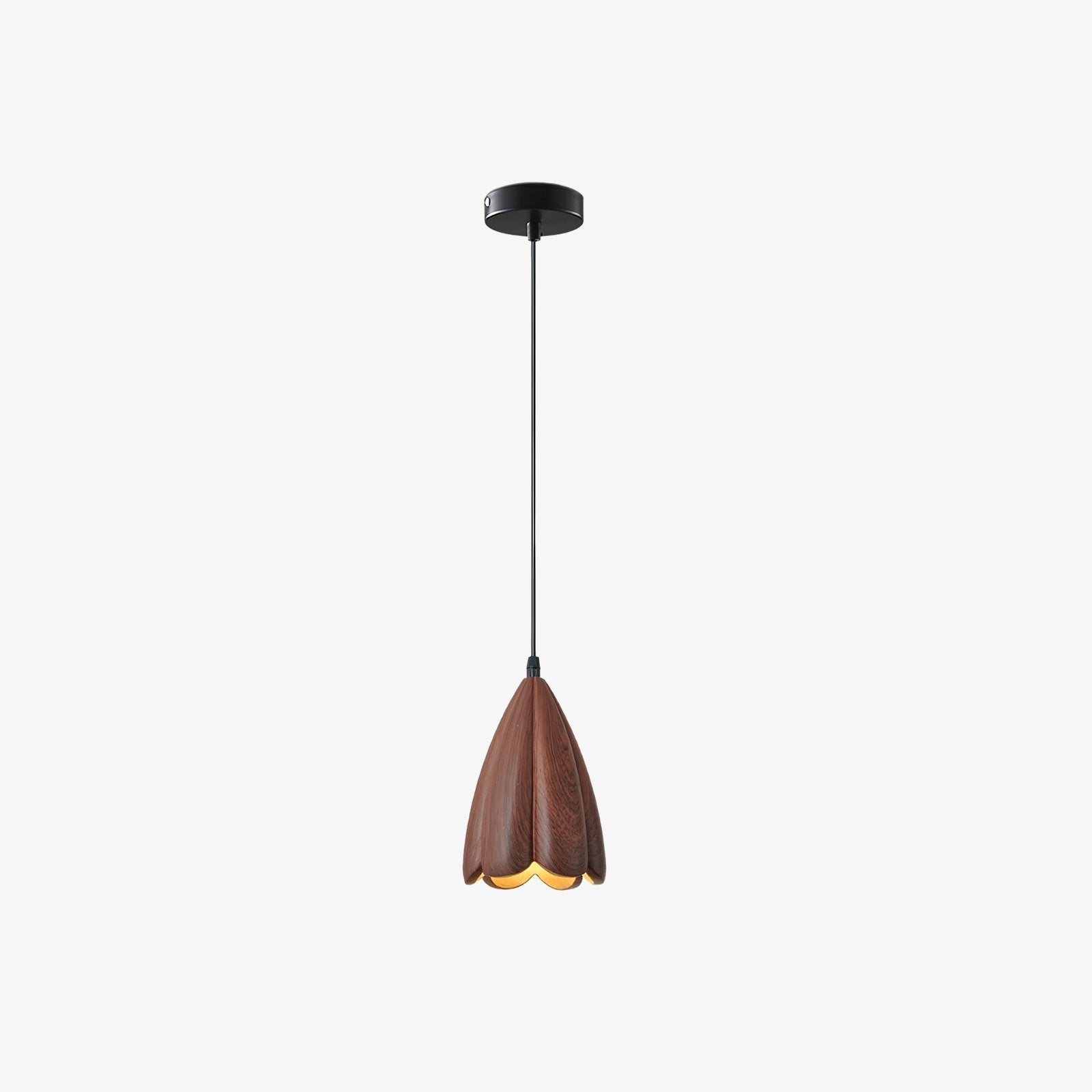 elegant-vintage-flower-design-resin-pendant-light-with-walnut-finish-led-shade