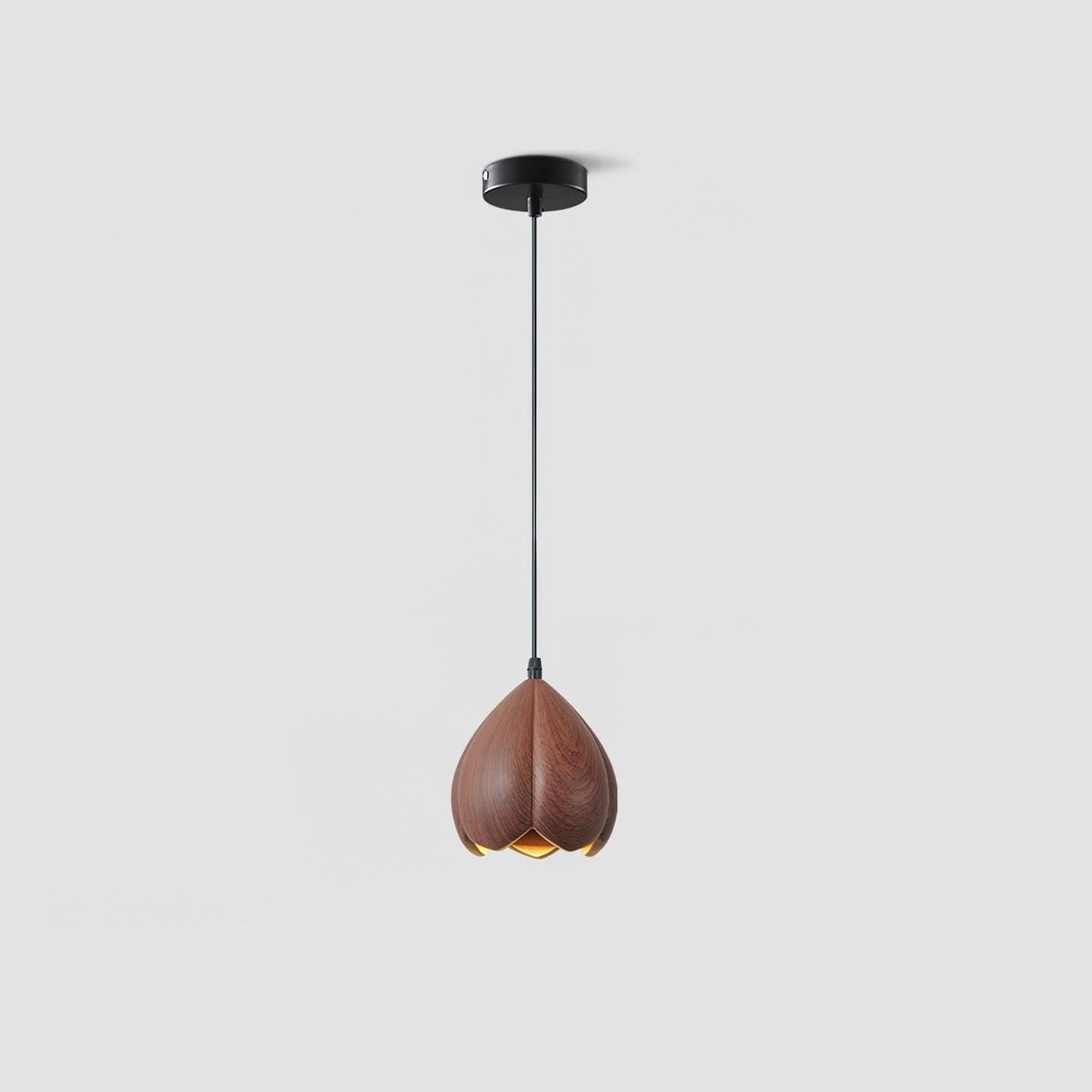 elegant-vintage-flower-design-resin-pendant-light-with-walnut-finish-led-shade
