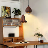 elegant-vintage-flower-design-resin-pendant-light-with-walnut-finish-led-shade