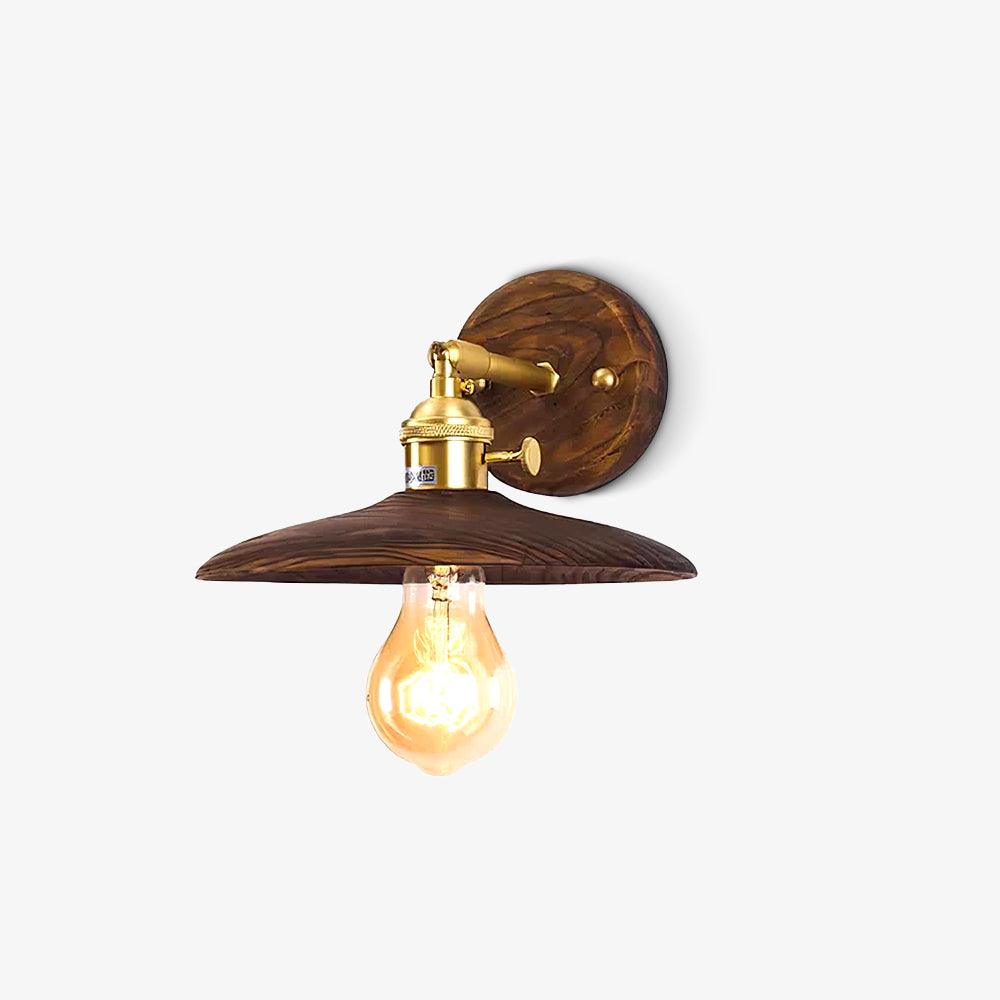 mid-century-modern-walnut-and-brass-flared-sconce-wall-light-for-living-room