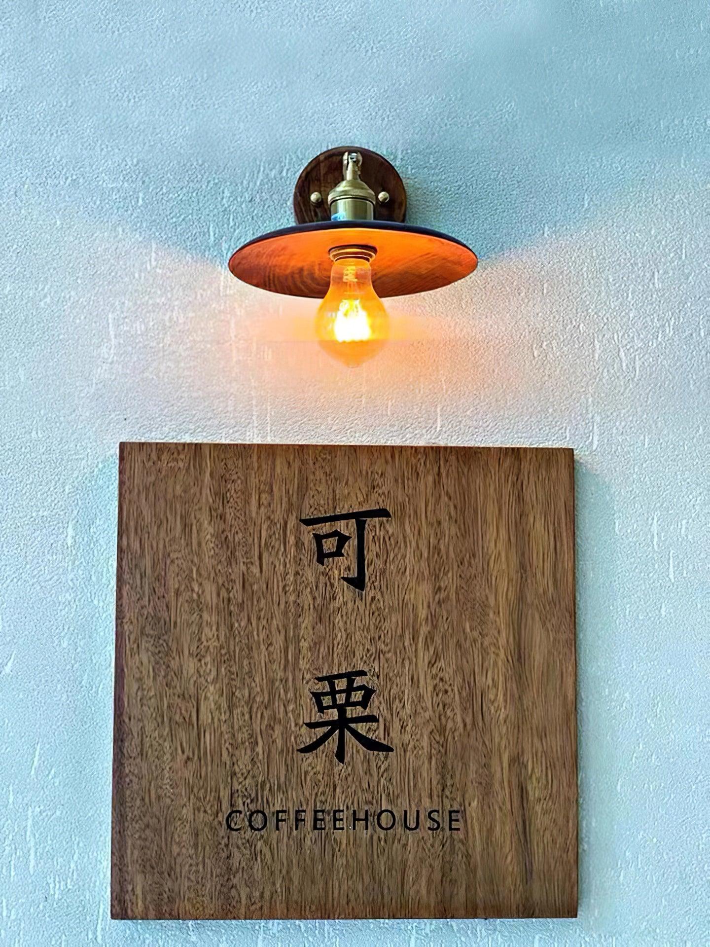 mid-century-modern-walnut-and-brass-flared-sconce-wall-light-for-living-room