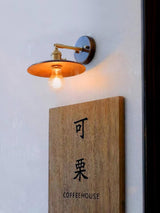mid-century-modern-walnut-and-brass-flared-sconce-wall-light-for-living-room