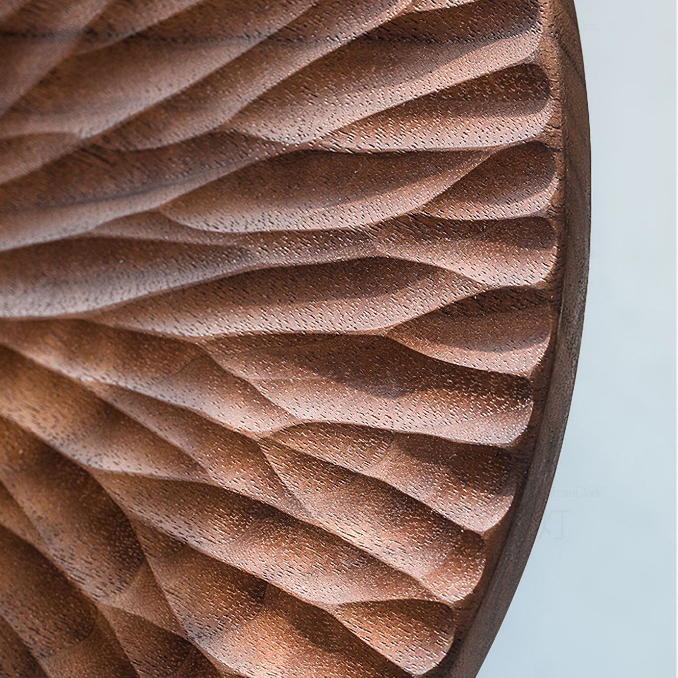 mid-century-modern-walnut-and-brass-flying-saucer-pendant-lamp-for-dining-room-and-bedroom