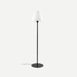Modern Ward Floor Standing Lamp with Metal and Acrylic Shade for Living Room