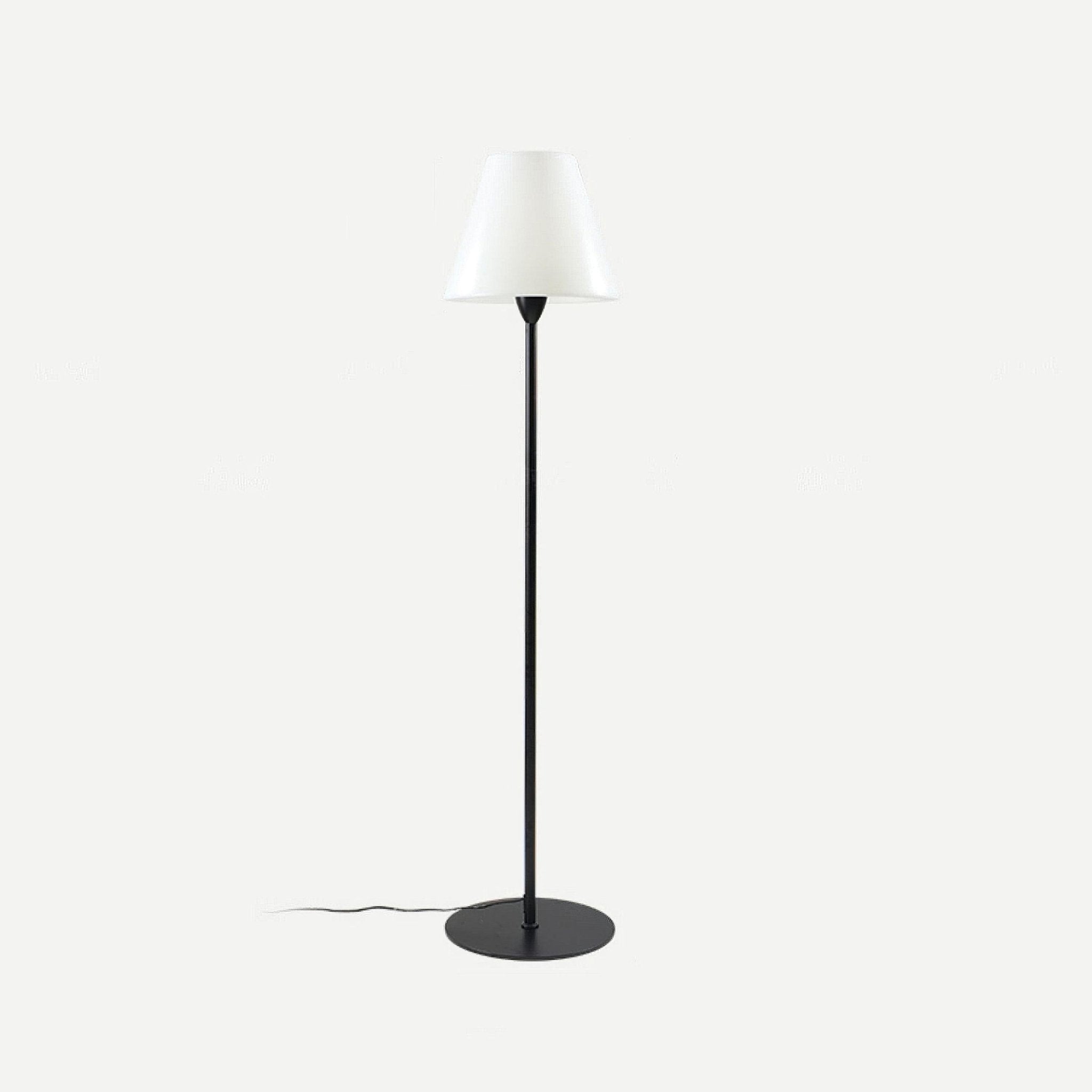 Modern Ward Floor Standing Lamp with Metal and Acrylic Shade for Living Room