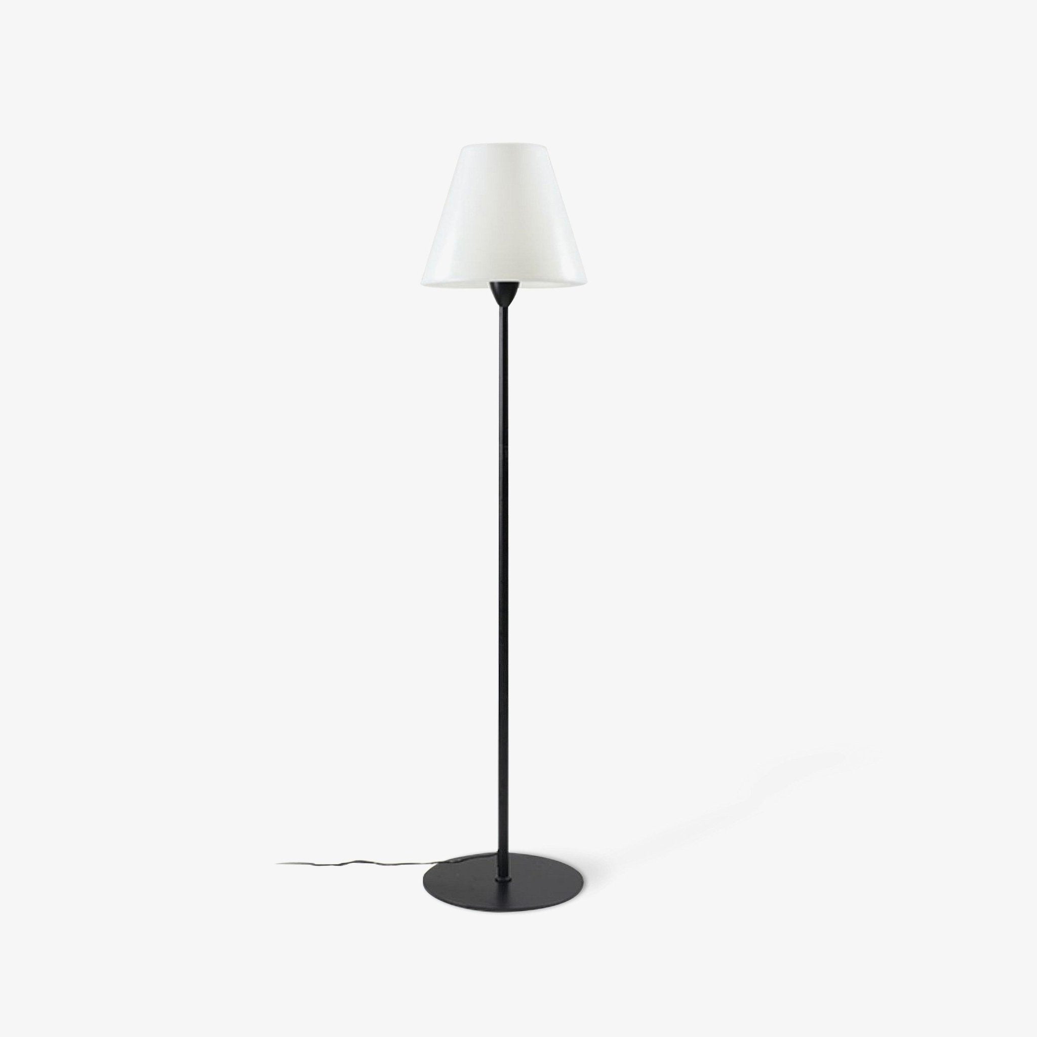 Modern Ward Floor Standing Lamp with Metal and Acrylic Shade for Living Room