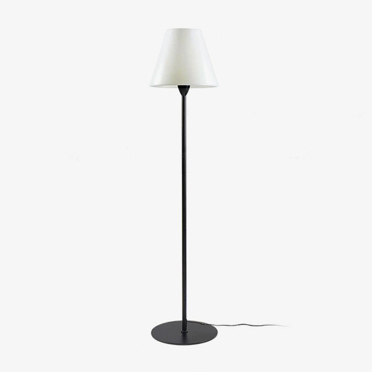 Modern Ward Floor Standing Lamp with Metal and Acrylic Shade for Living Room