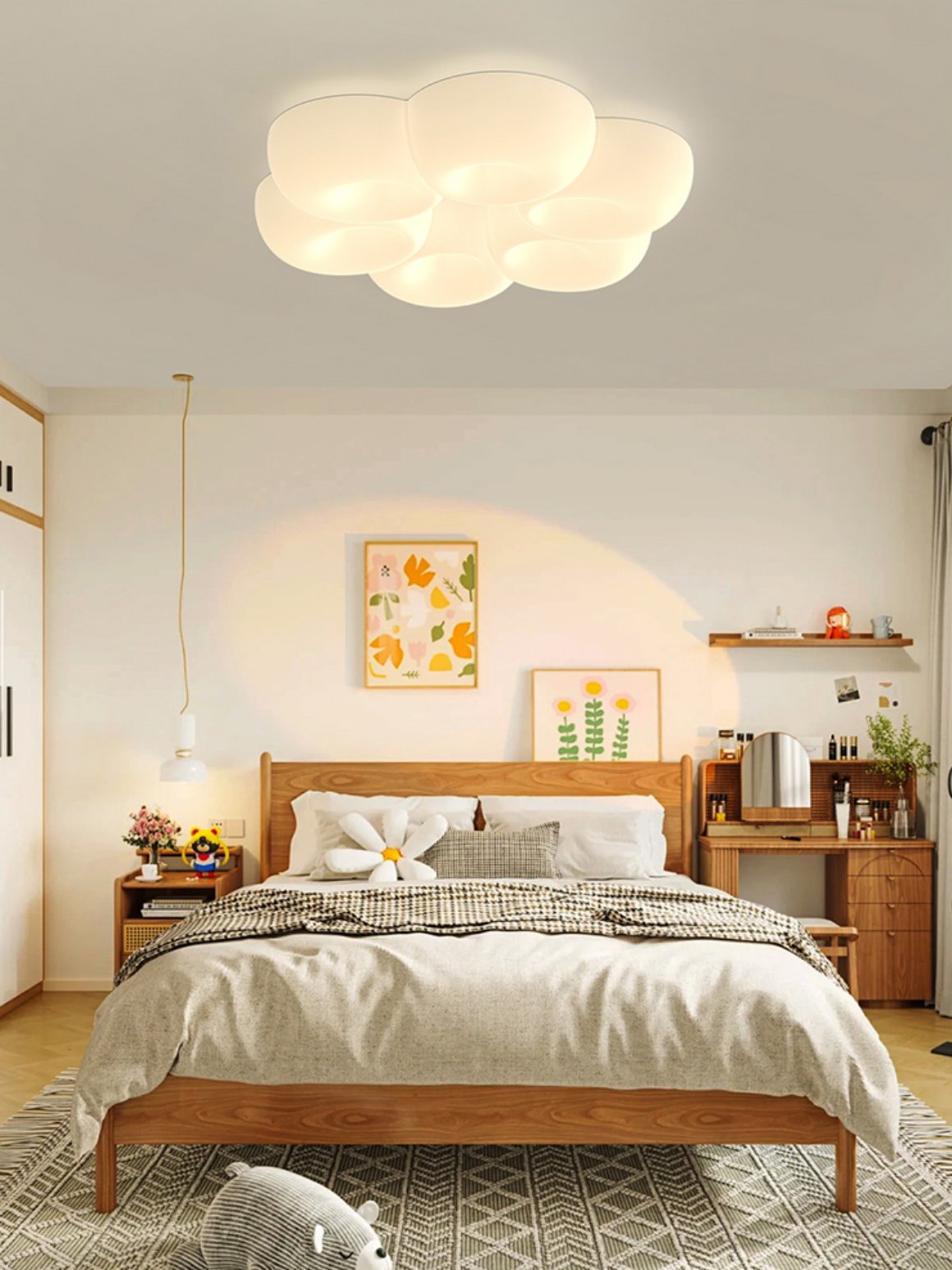 modern-round-donut-led-ceiling-light-with-3-color-changing-modes-white-pe-finish