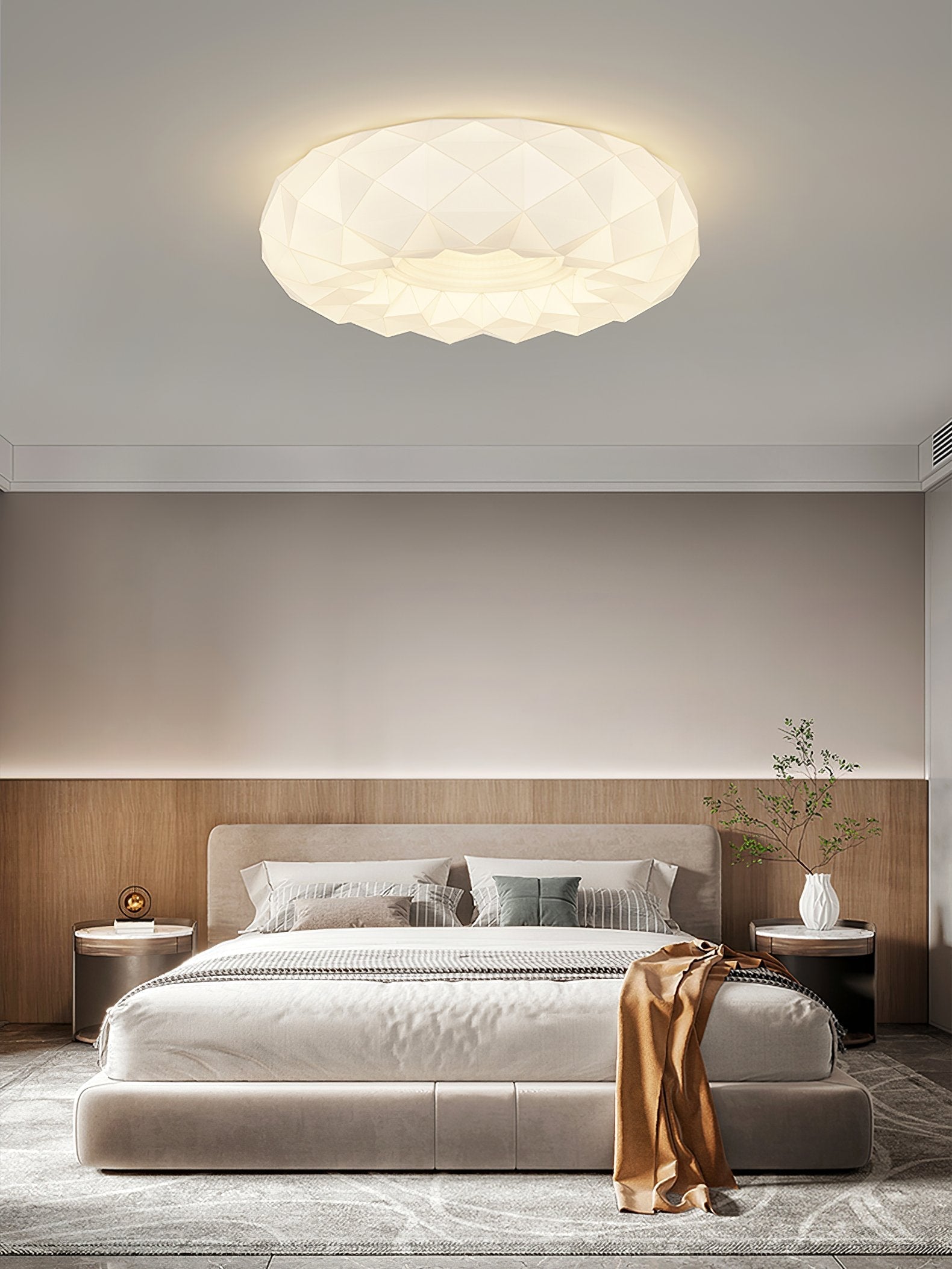 modern-white-honeycomb-led-flush-mount-ceiling-lamp-with-three-color-changing-modes