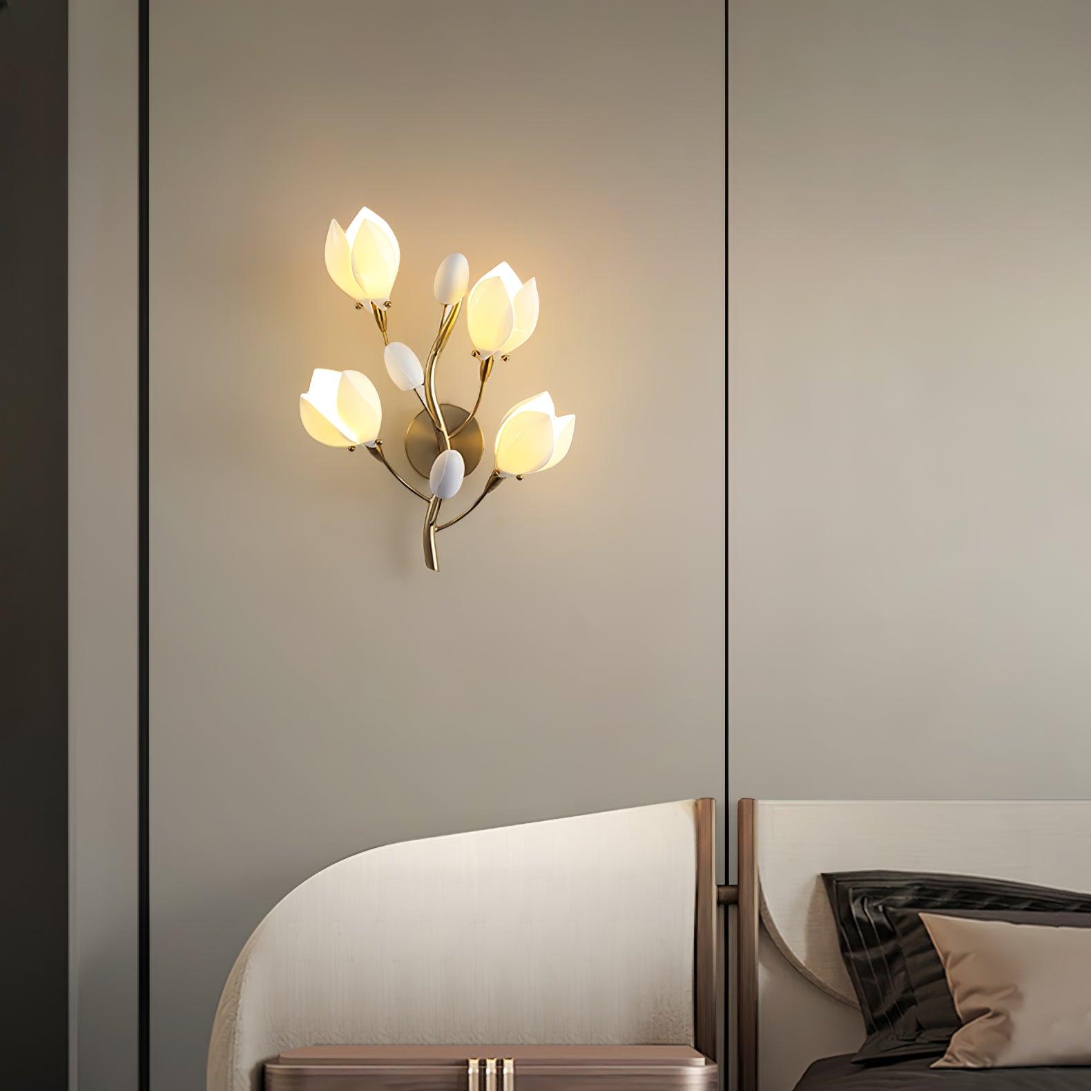 elegant-white-porcelain-magnolia-flower-sconce-gold-metal-botanical-wall-light-for-living-room