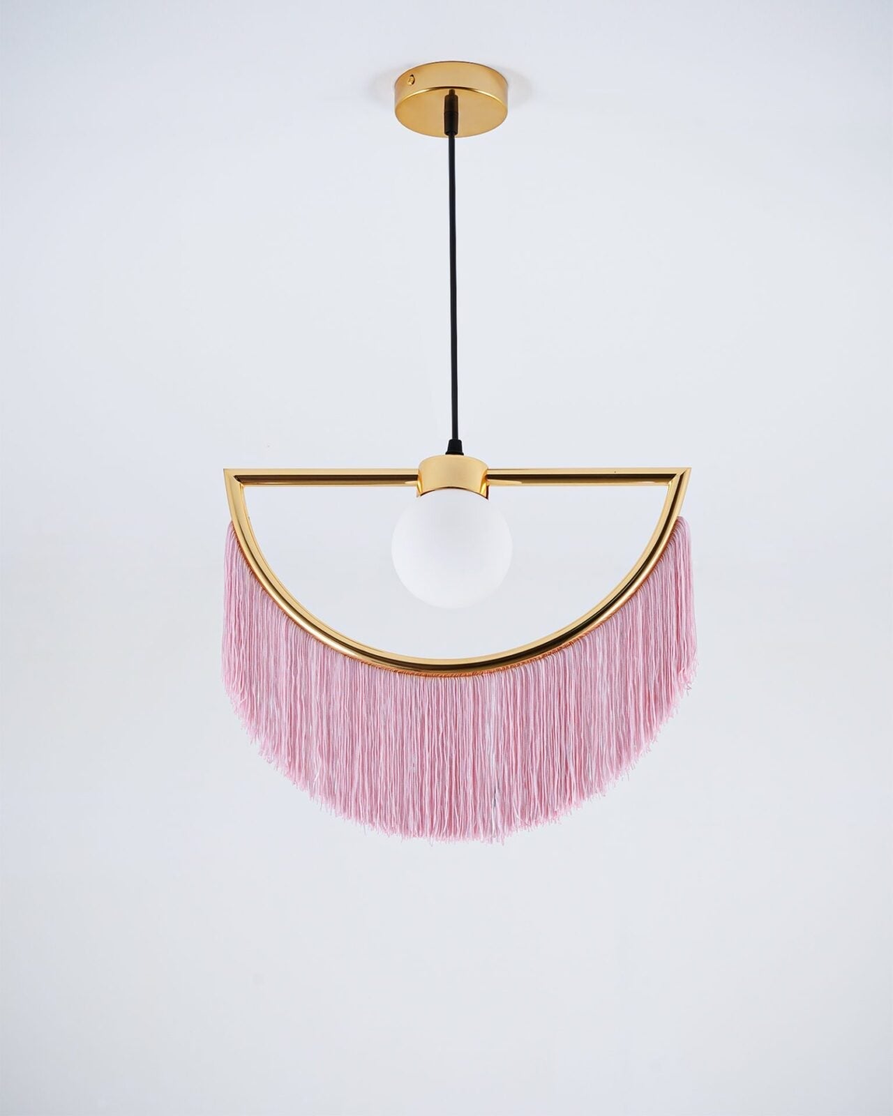 modern-bohemian-tassel-fringe-pendant-light-with-glass-globe-and-gold-metal-frame