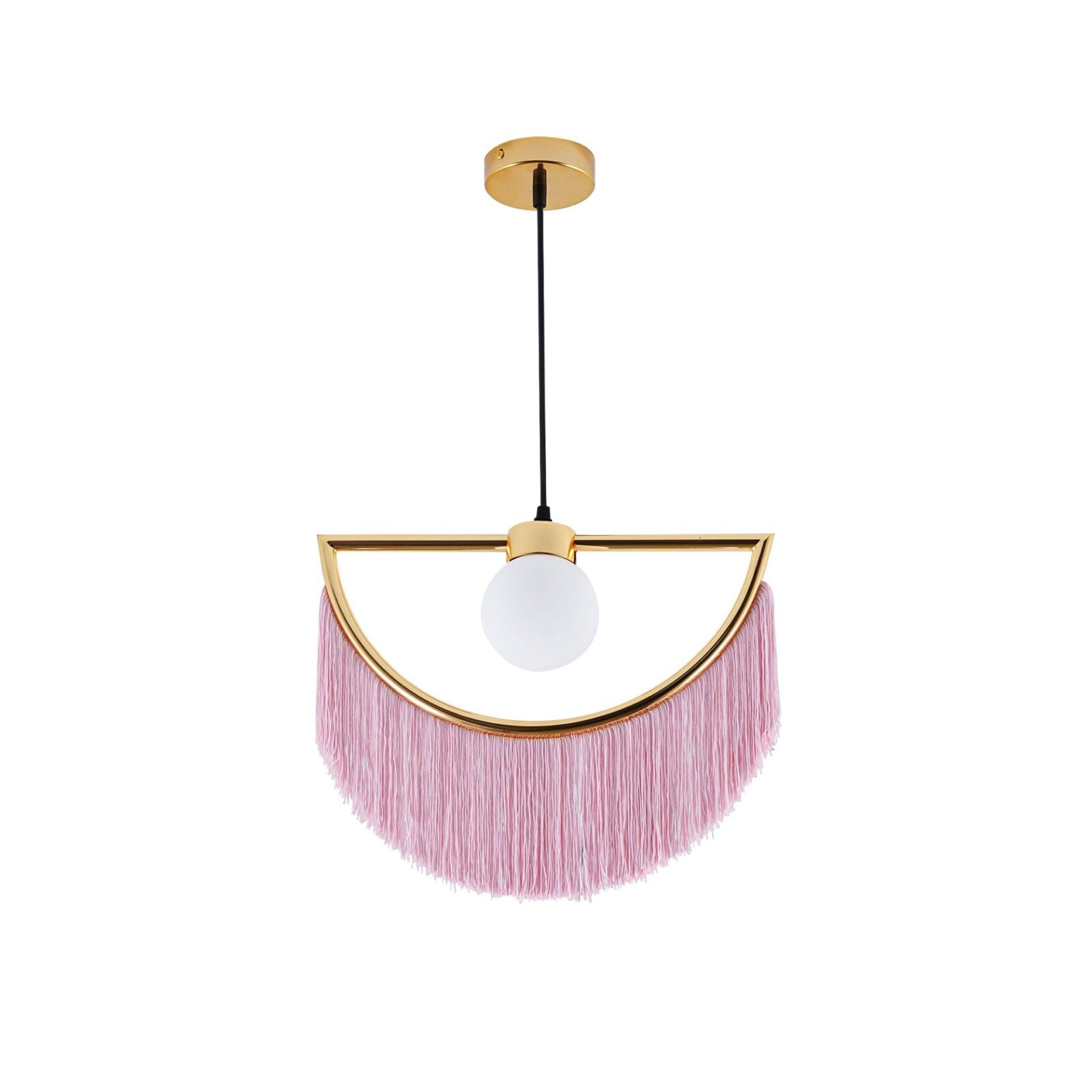 modern-bohemian-tassel-fringe-pendant-light-with-glass-globe-and-gold-metal-frame