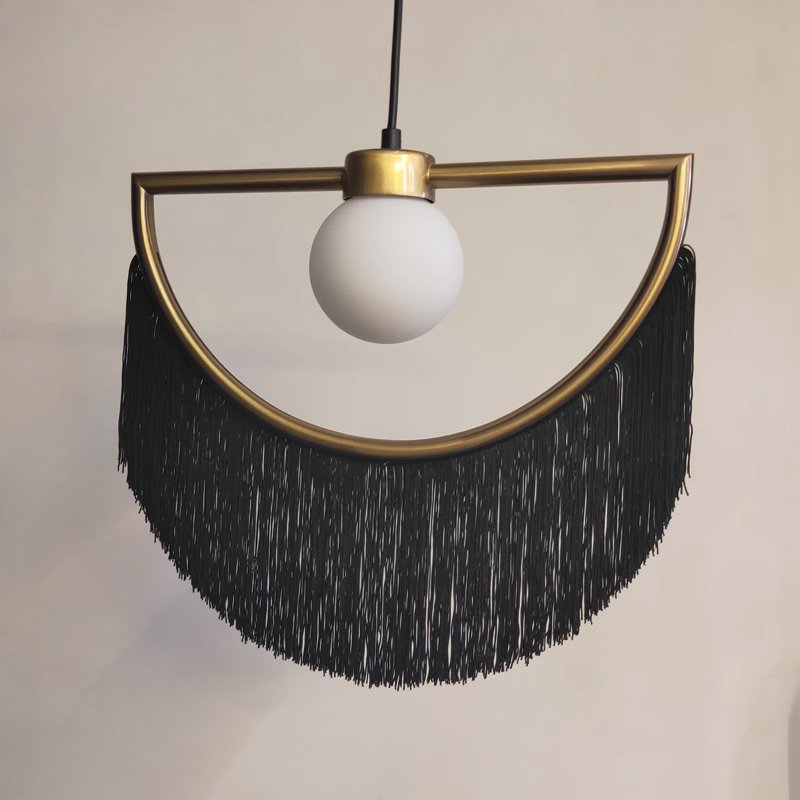 modern-bohemian-tassel-fringe-pendant-light-with-glass-globe-and-gold-metal-frame