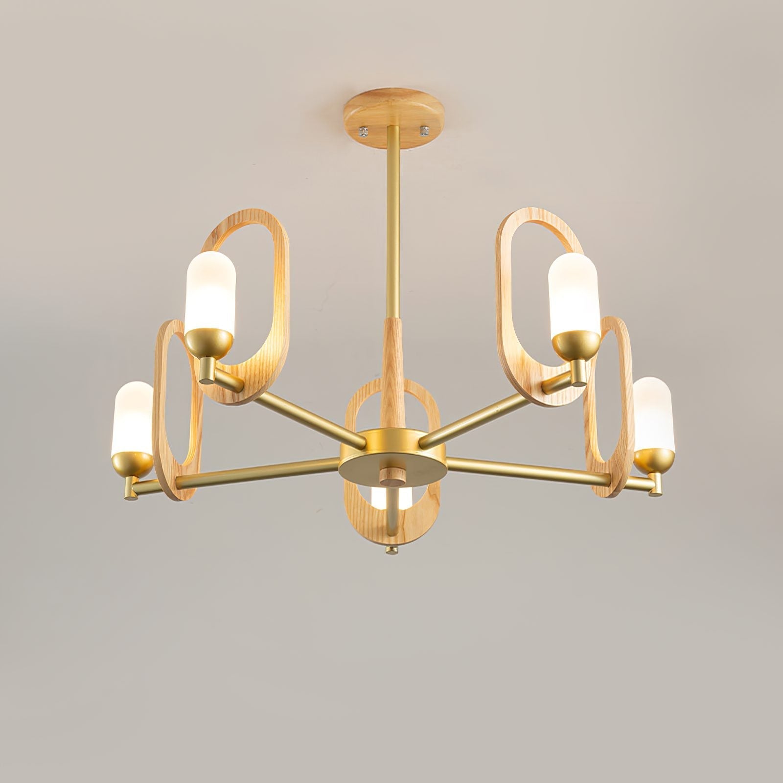 modern-rubberwood-oval-halo-chandelier-with-white-glass-globes-for-living-room