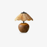 contemporary-woven-ceramic-table-lamp-with-handcrafted-fabric-shade-for-bedroom-and-living-room-decor