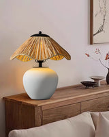 contemporary-woven-ceramic-table-lamp-with-handcrafted-fabric-shade-for-bedroom-and-living-room-decor