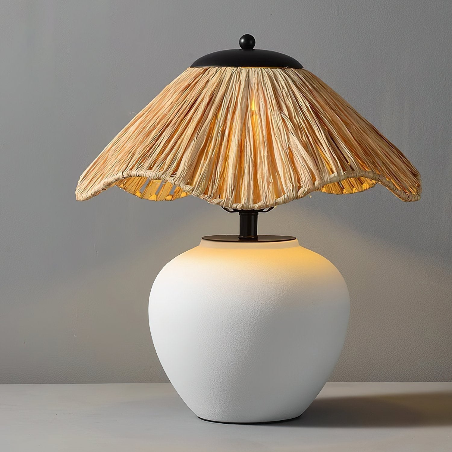 contemporary-woven-ceramic-table-lamp-with-handcrafted-fabric-shade-for-bedroom-and-living-room-decor