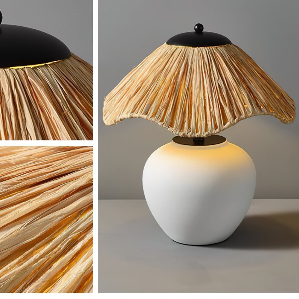 contemporary-woven-ceramic-table-lamp-with-handcrafted-fabric-shade-for-bedroom-and-living-room-decor