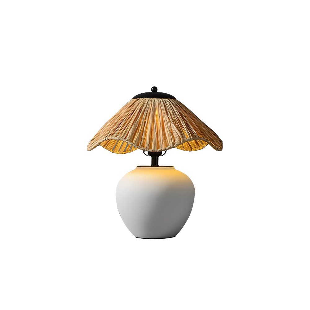 contemporary-woven-ceramic-table-lamp-with-handcrafted-fabric-shade-for-bedroom-and-living-room-decor