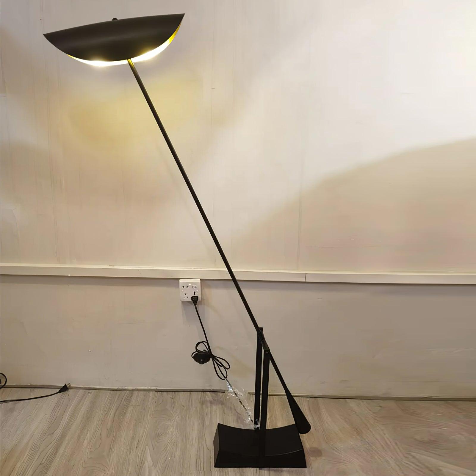 Modern Minimalist LED Ambient Floor Lamp for Contemporary Living Spaces and Bedrooms
