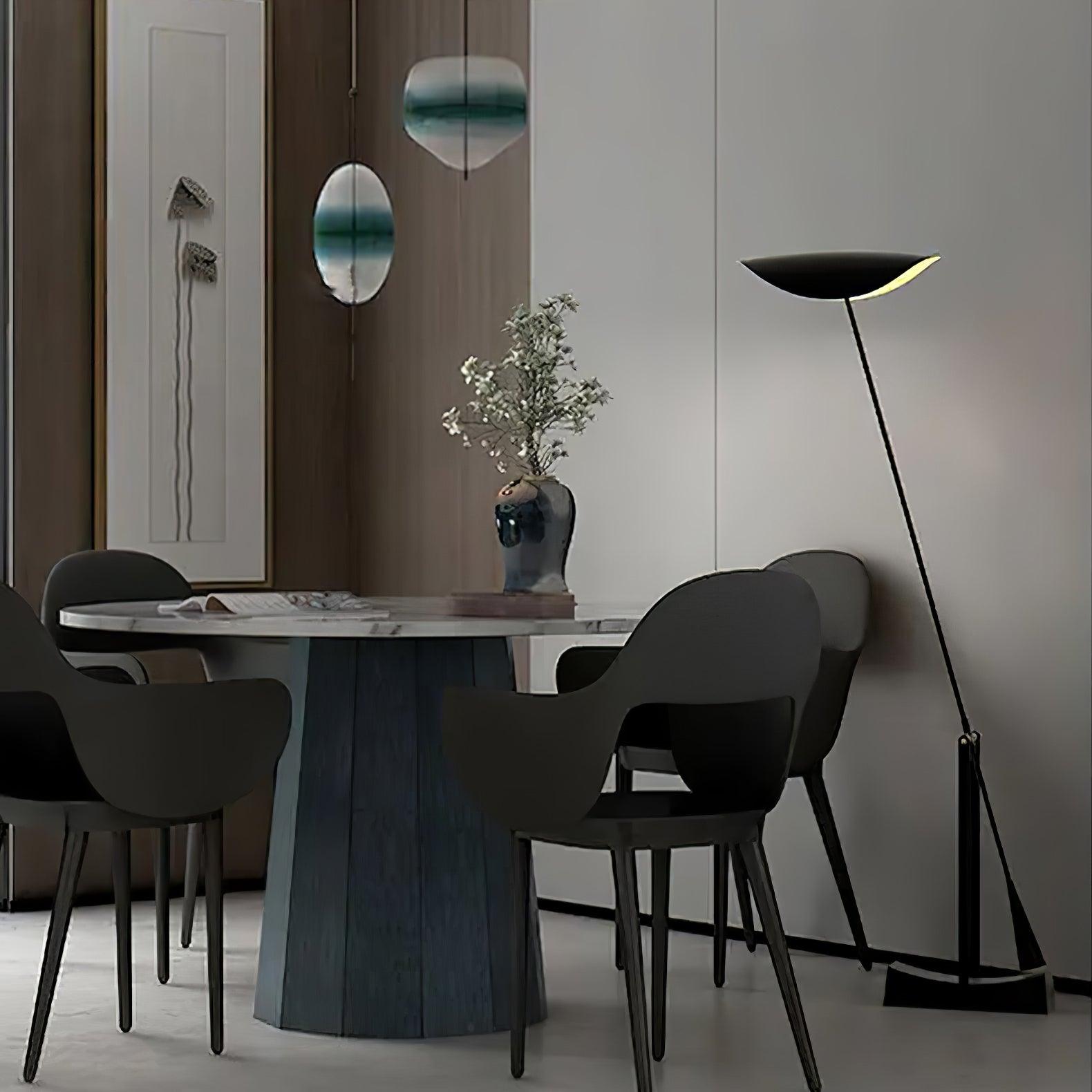 Modern Minimalist LED Ambient Floor Lamp for Contemporary Living Spaces and Bedrooms