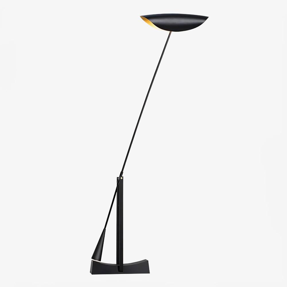 Modern Minimalist LED Ambient Floor Lamp for Contemporary Living Spaces and Bedrooms