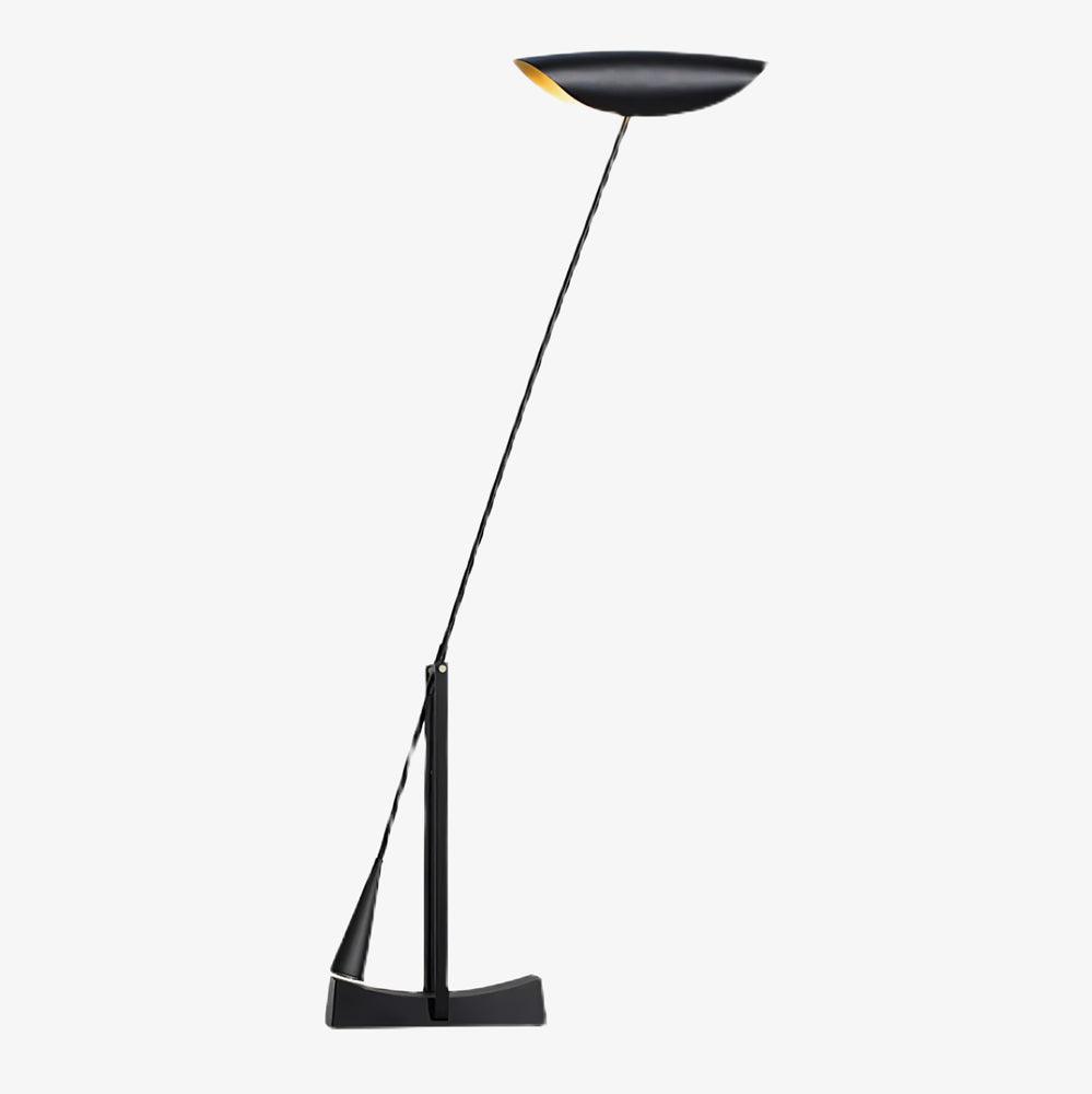 Modern Minimalist LED Ambient Floor Lamp for Contemporary Living Spaces and Bedrooms
