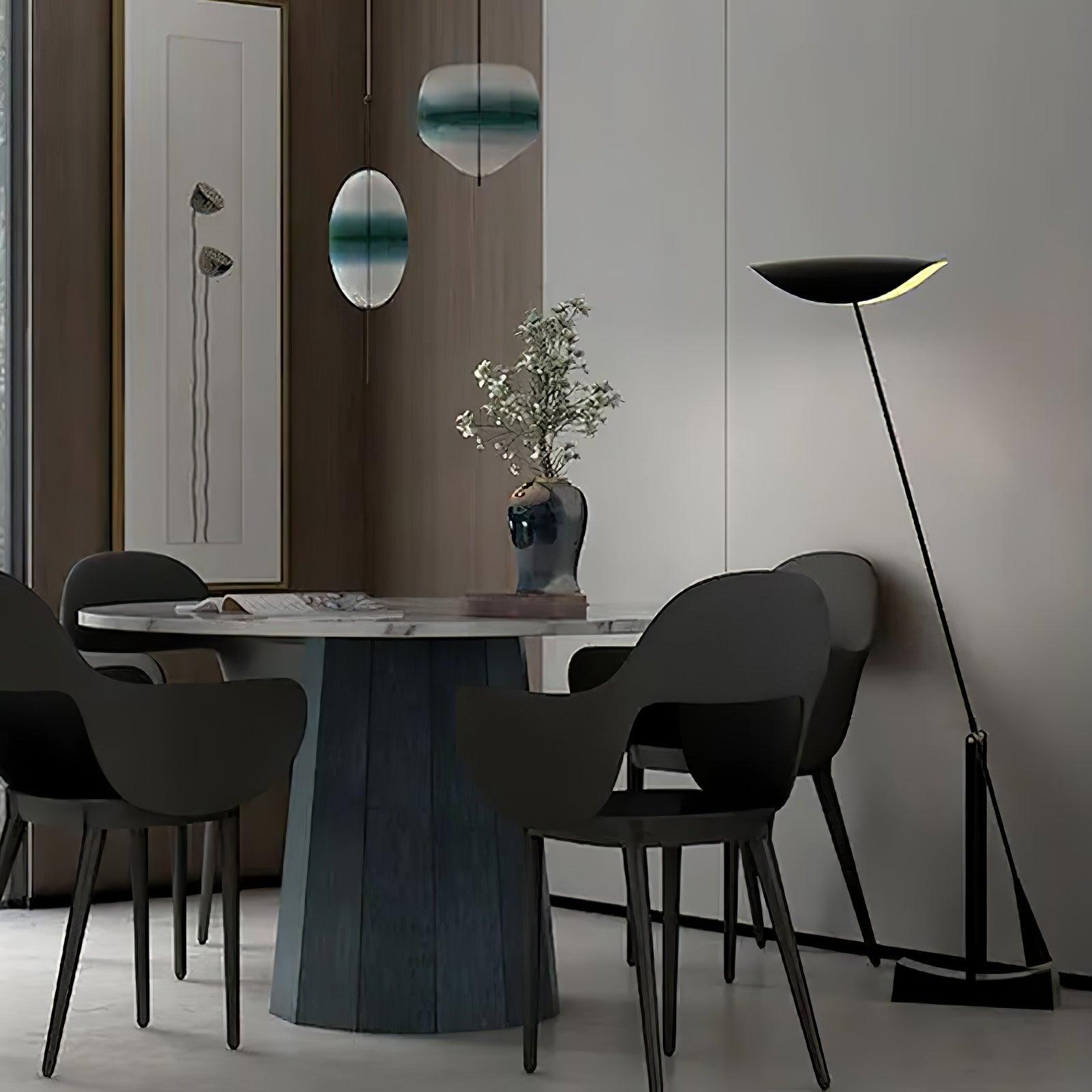 Modern Minimalist LED Ambient Floor Lamp for Contemporary Living Spaces and Bedrooms