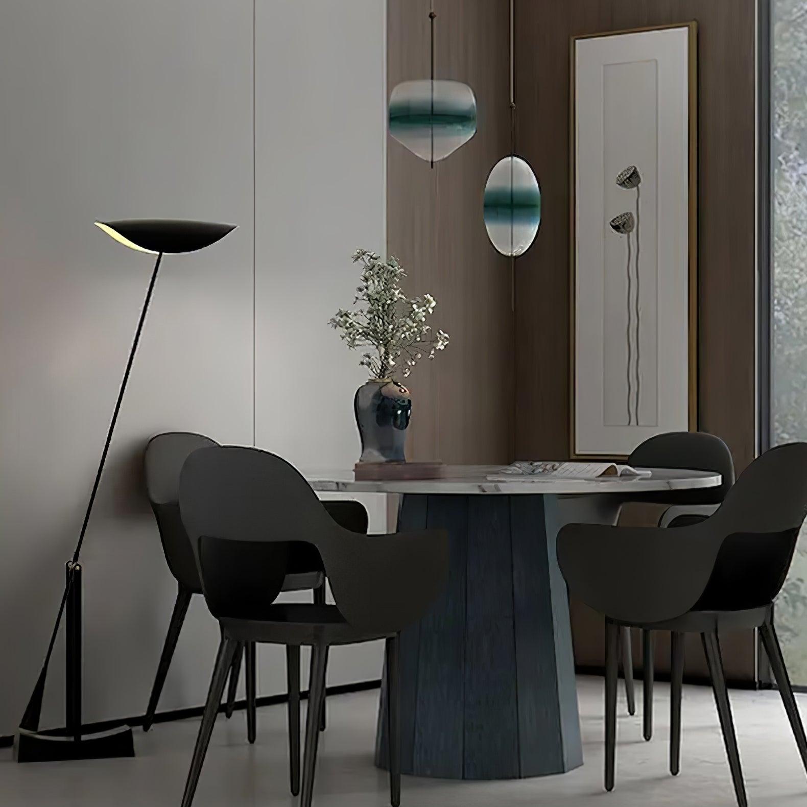 Modern Minimalist LED Ambient Floor Lamp for Contemporary Living Spaces and Bedrooms