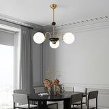 modern-mid-century-glass-globe-chandelier-with-metal-rod-frame-and-white-opal-shades