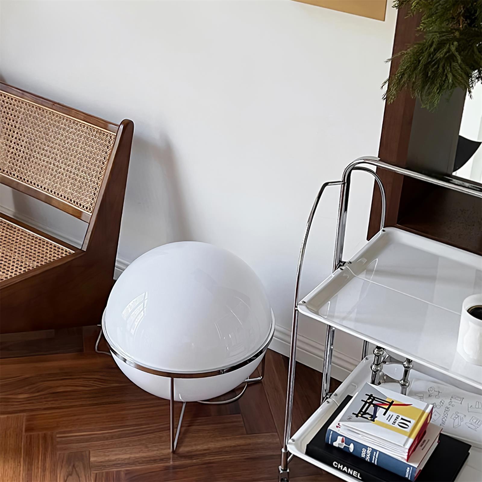 modern-yolk-table-lamp-with-silver-metal-base-and-white-acrylic-sphere-shade-for-contemporary-bedroom-decor