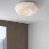 Modern Yunduo Silk Flush Mount Ceiling Light Minimalist LED Fixture for Bedroom and Dining Spaces