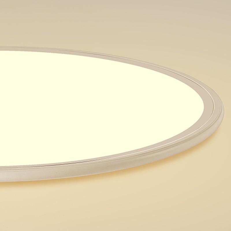 30 Inch Modern Round LED Ultrathin Flush Mount Ceiling Light with Dimmable Options