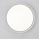 16 Inch Modern Round LED Flush Mount Ceiling Light with Acrylic Edge Design
