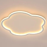 Modern Cloud Shaped LED Flush Mount Ceiling Light for Bedroom and Living Room 16 Inch