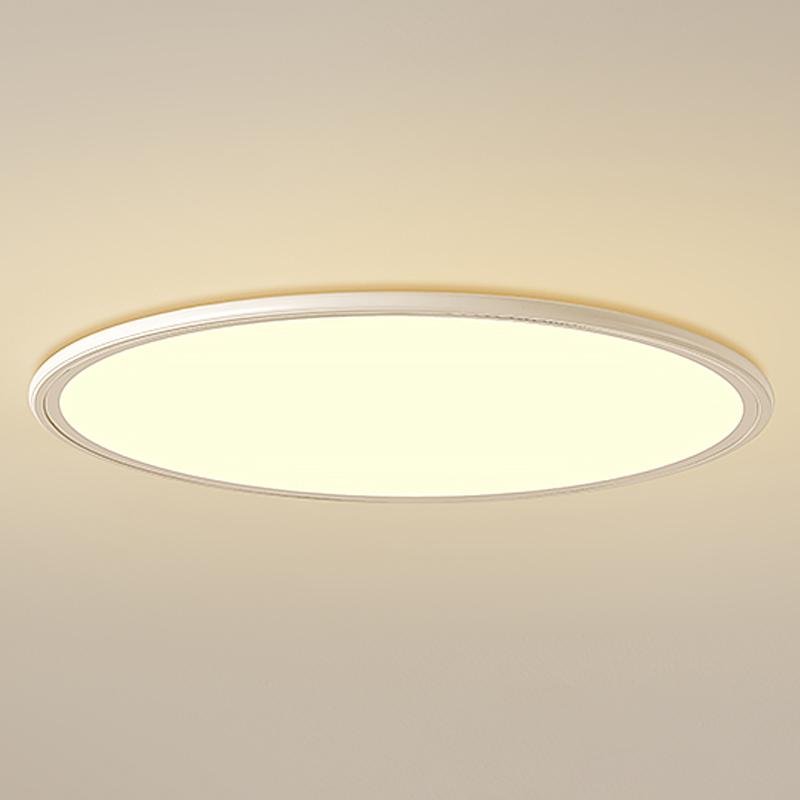 Modern 16 Inch Ultra Thin LED Round Flush Mount Ceiling Light for Bedroom and Living Room