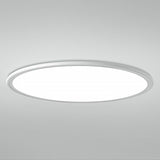 Modern 16 Inch Ultra Thin LED Round Flush Mount Ceiling Light for Bedroom and Living Room
