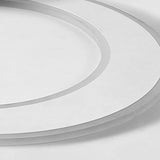 Modern 18 Inch LED Round Flush Mount Ceiling Light with Two Adjustable Dual Spotlights