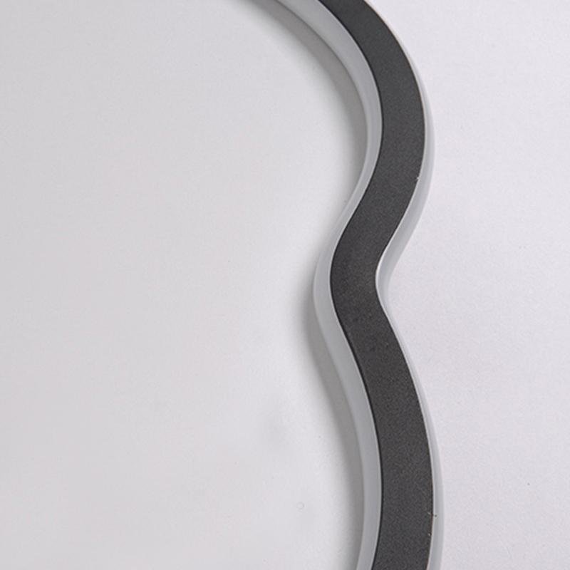 Modern Cloud Shaped LED Flush Mount Ceiling Light for Bedroom and Living Room 16 Inch