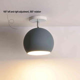 Artistic Geometric Overlapping Oval Flush Mount Metal Ceiling Light Fixture
