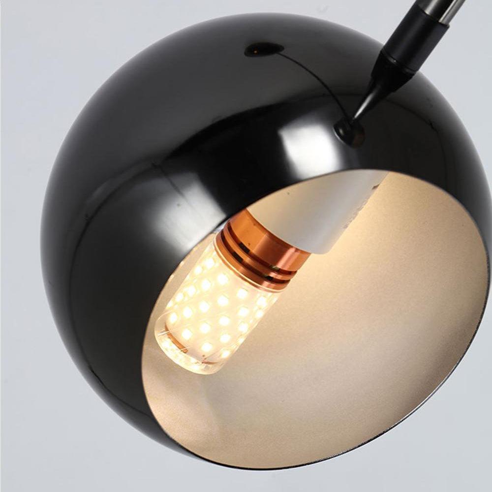 Acaba Modern Rotating Glass Globe Chandelier Pendant Light for Home Office
