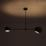 Acaba Modern Rotating Glass Globe Chandelier Pendant Light for Home Office