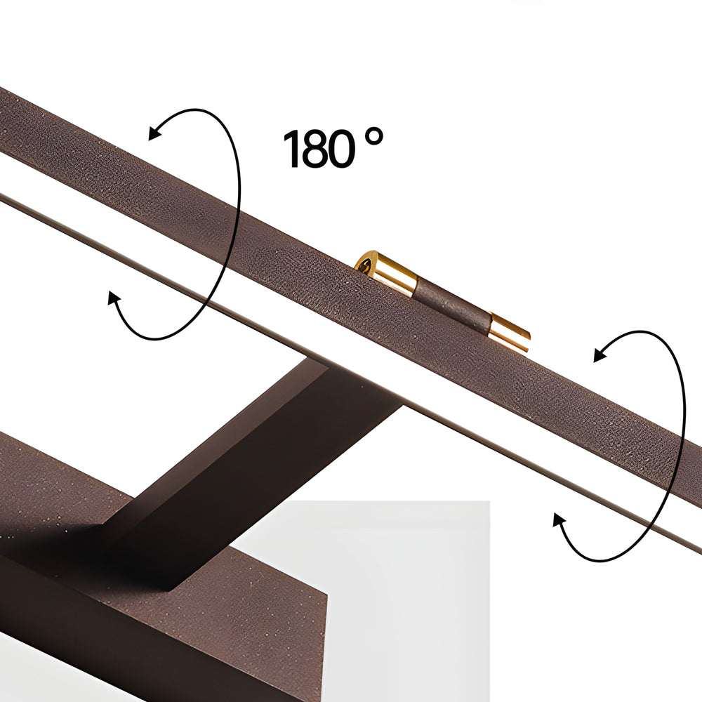 Adjustable LED Bathroom Vanity Mirror Light Bar Aluminum Wall Sconce for Dressing Table