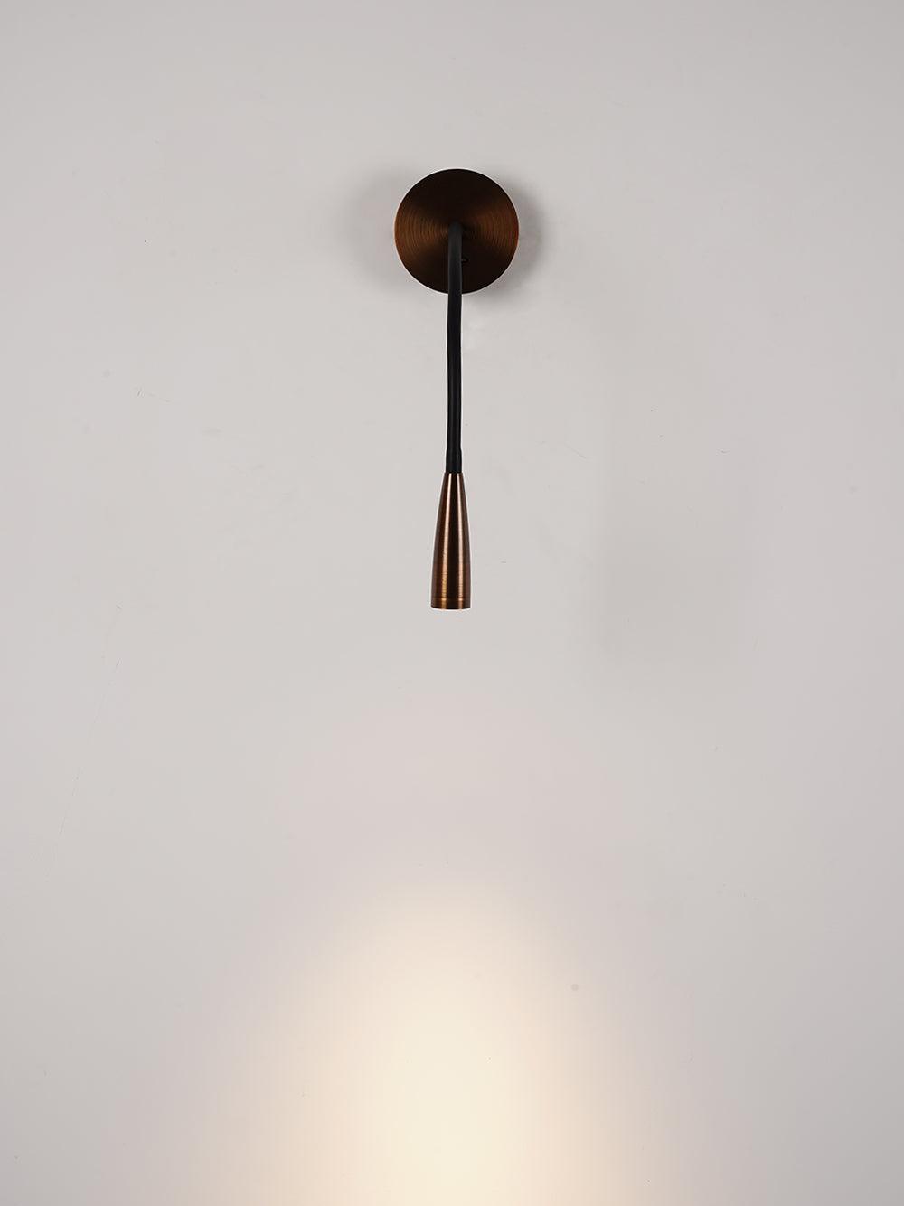 Adjustable Modern Flexible Hose LED Wall Sconce Bedside Reading Lamp Set of 2